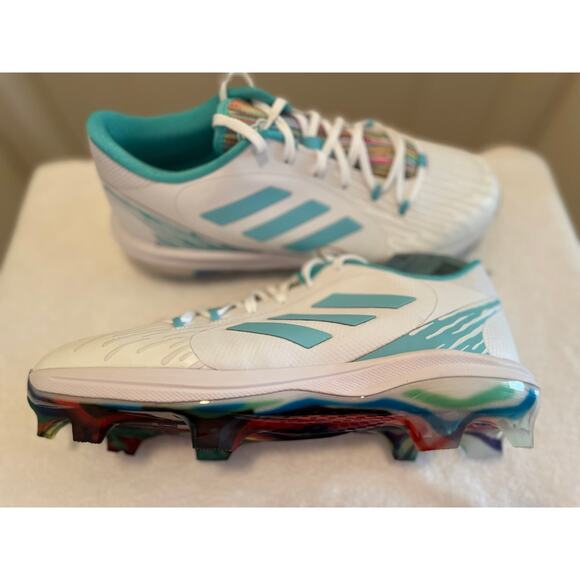 Adidas Purehustle 2 Dripped Out Softball Cleat- Women’s Size 11 - Picture 2 of 12